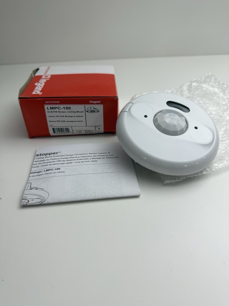NEW Legrand Wattstopper LMPC-100 PIR Occupancy Sensor Ceiling Mount