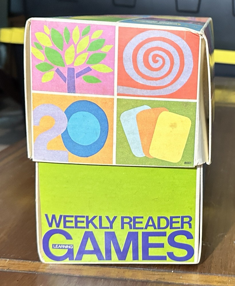 1981 Weekly Reader Learning Games Box Set