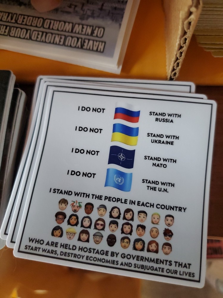NPC Stickers 2 PACK LOT