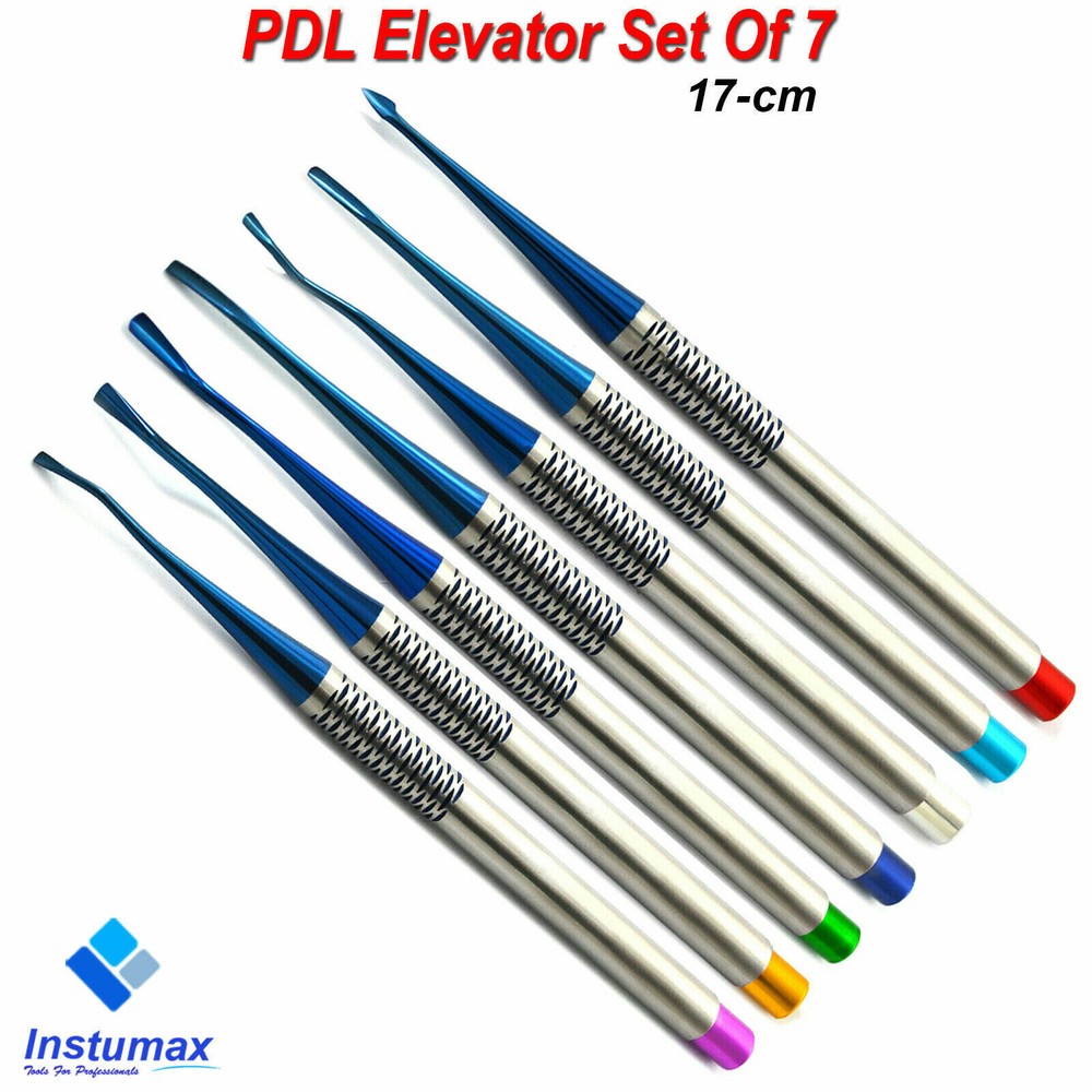Dental Luxating Elevators PDL Periotome Luxation Root Extracting Extraction Kit