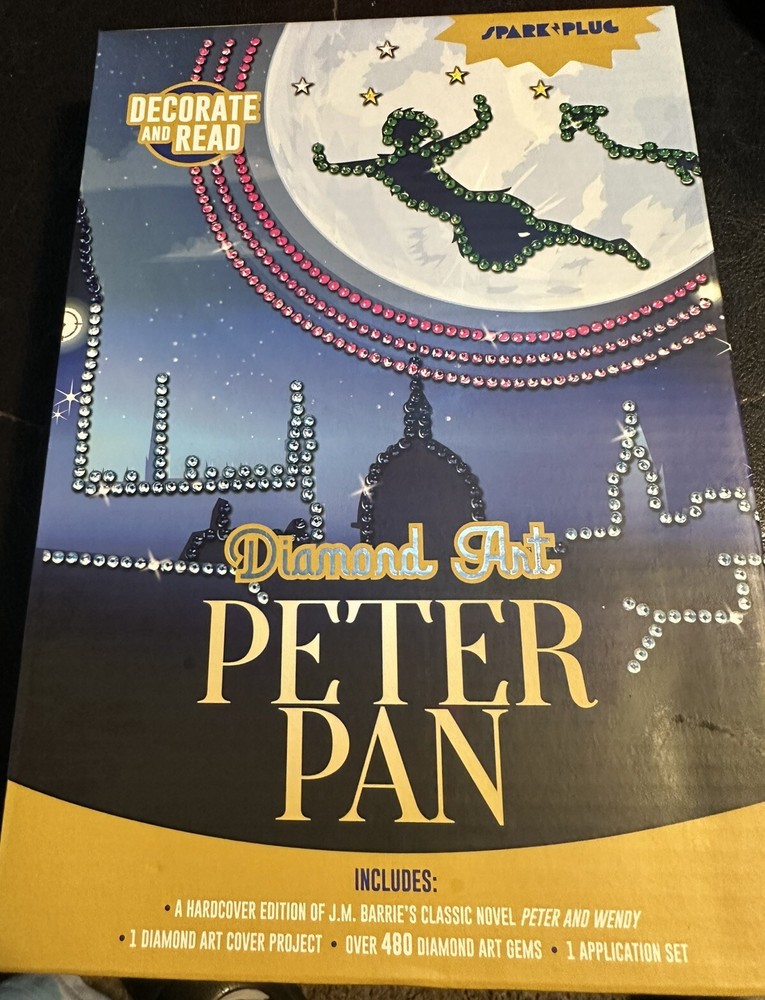 Peter Pan Diamond Art Craft Book By Spark Plug