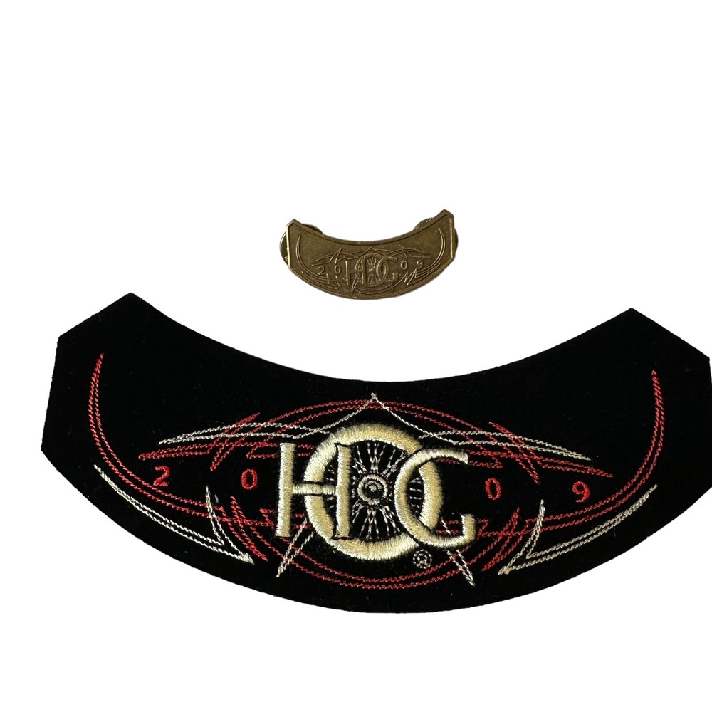 Harley Owners Group HOG Patch and Pin 2009 - Motorcycle Harley Davidson
