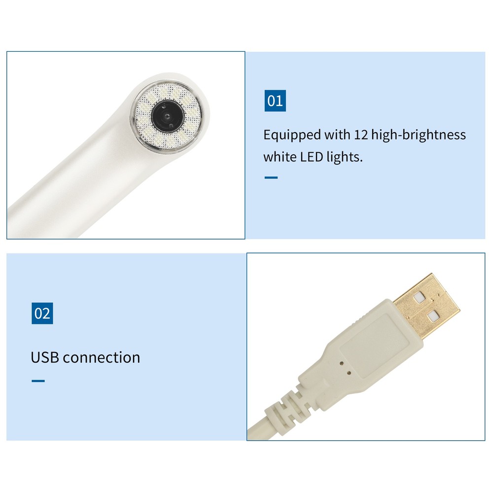 MD1030 Intraoral Camera Dental Camera,Button Work on Dexis,Eaglesoft More