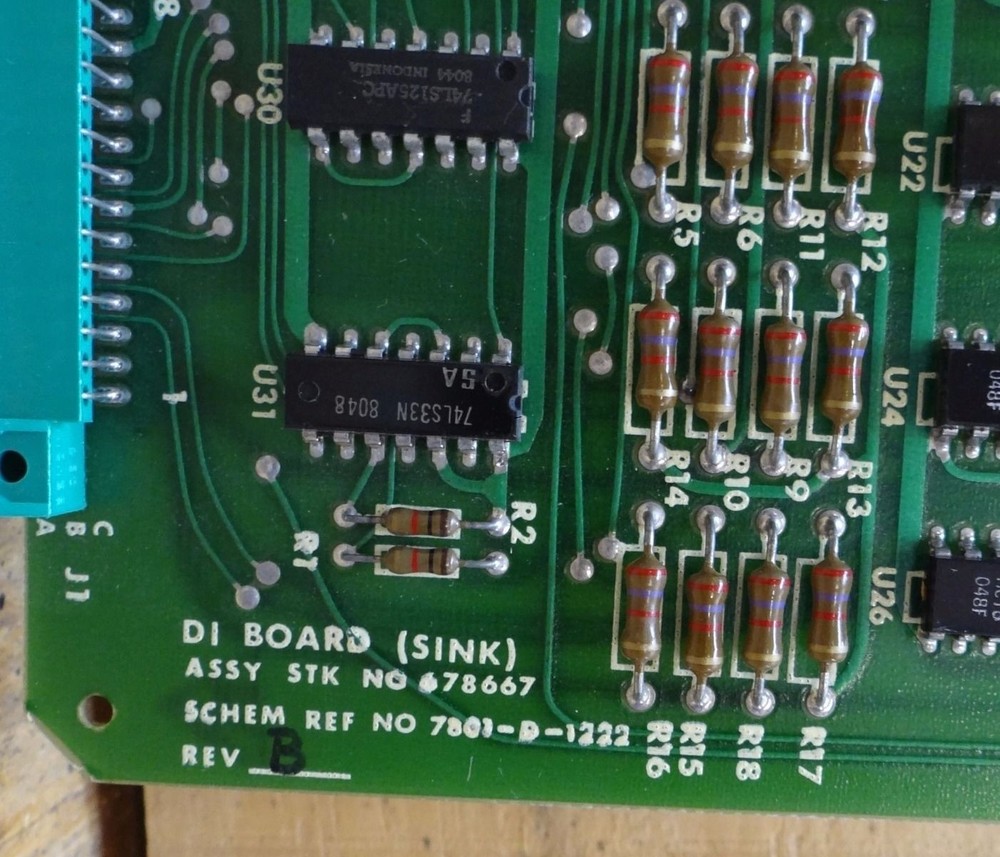APPLIED MATERIALS MOTOR DI BOARD (SINK) # 678667 REV B