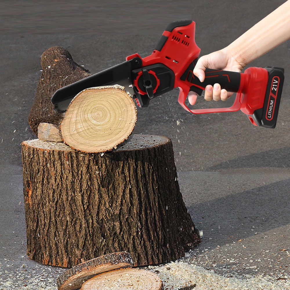 Handheld Electric Compact Chainsaw for Bamboo Forest Cutting Tree Trimming US
