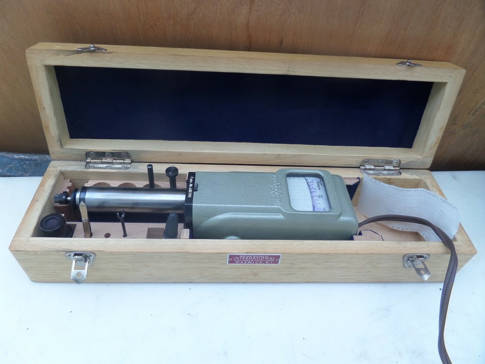 International Machine Co Graphotest Meter Graph Test Reader M/N 400185 Germany