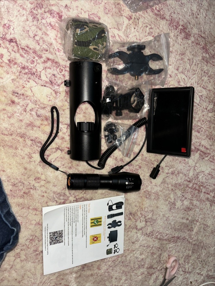 Bestsight Night Vision Scope with Camera and 5” Display Screen #236
