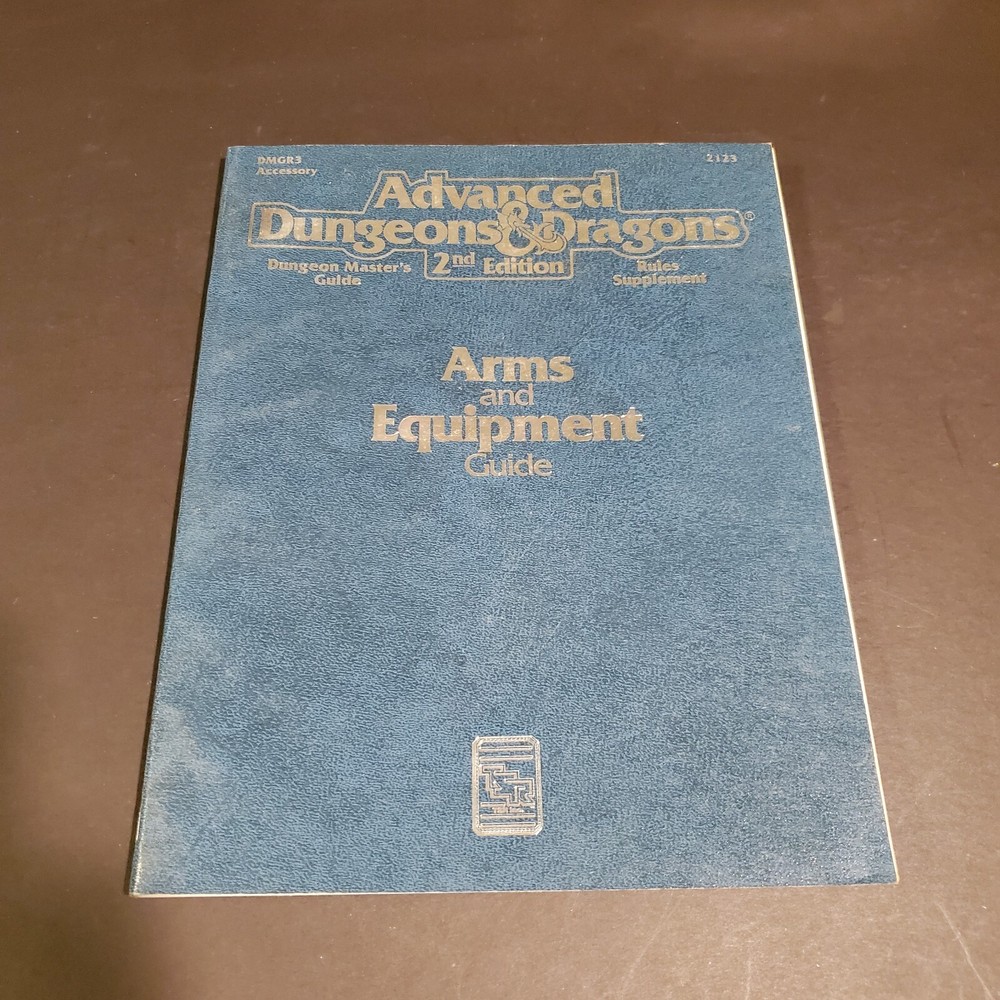 Advanced Dungeons & Dragons: Arms & Equipment Guide ☆ 1991 ☆ D&D ☆ TSR ☆