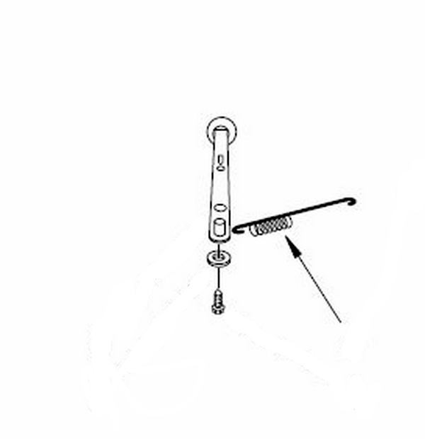 Univen Mixer Speed Control Plate Spring Compatible with KitchenAid WP3183680 318