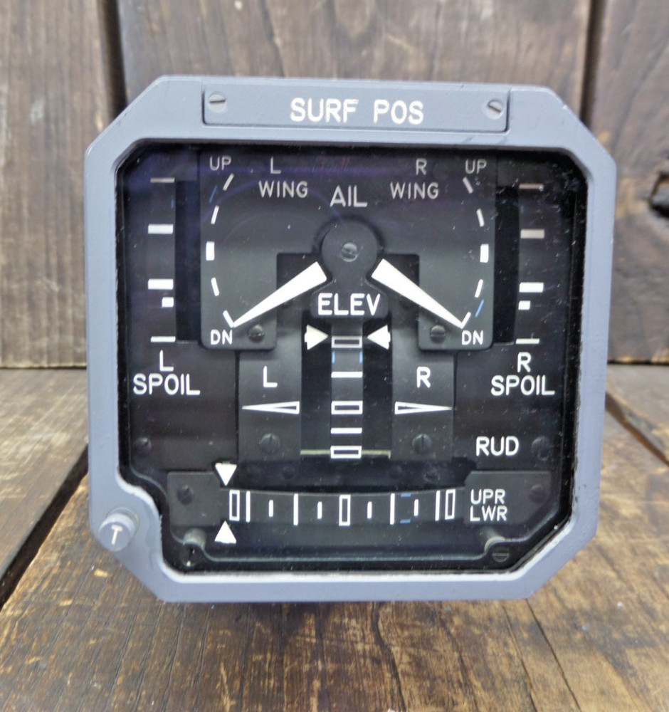 Weston Indicator Surface Position 520702 Aircraft Prototype 02 *NOT TESTED AS-IS
