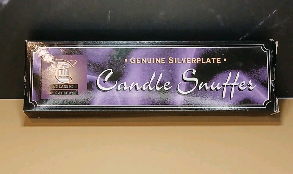 Vintage Silverplate Candle Snuffer