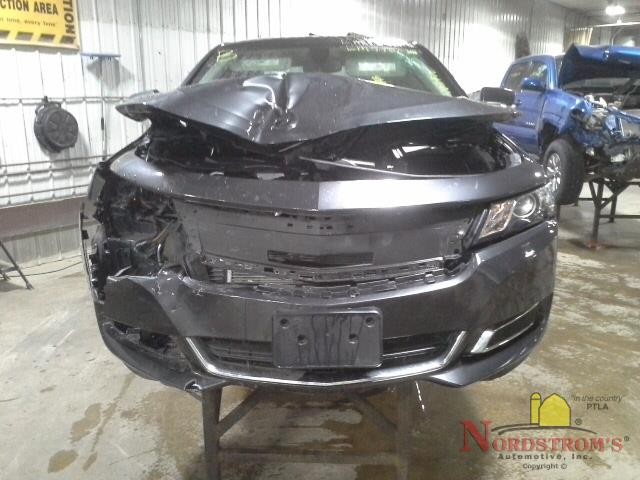 2015 Chevy Impala Passenger Front Headrest Only Black Vinyl