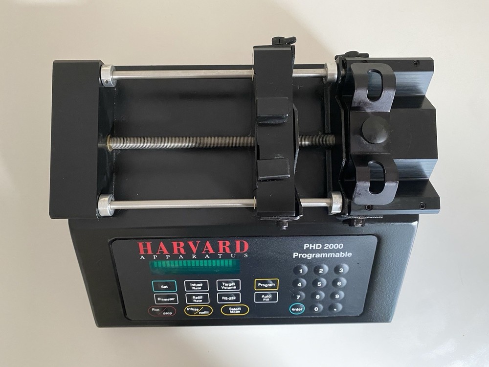 Harvard Apparatus PHD 2000 Programmable Syringe Pump – Cat# 70-2017