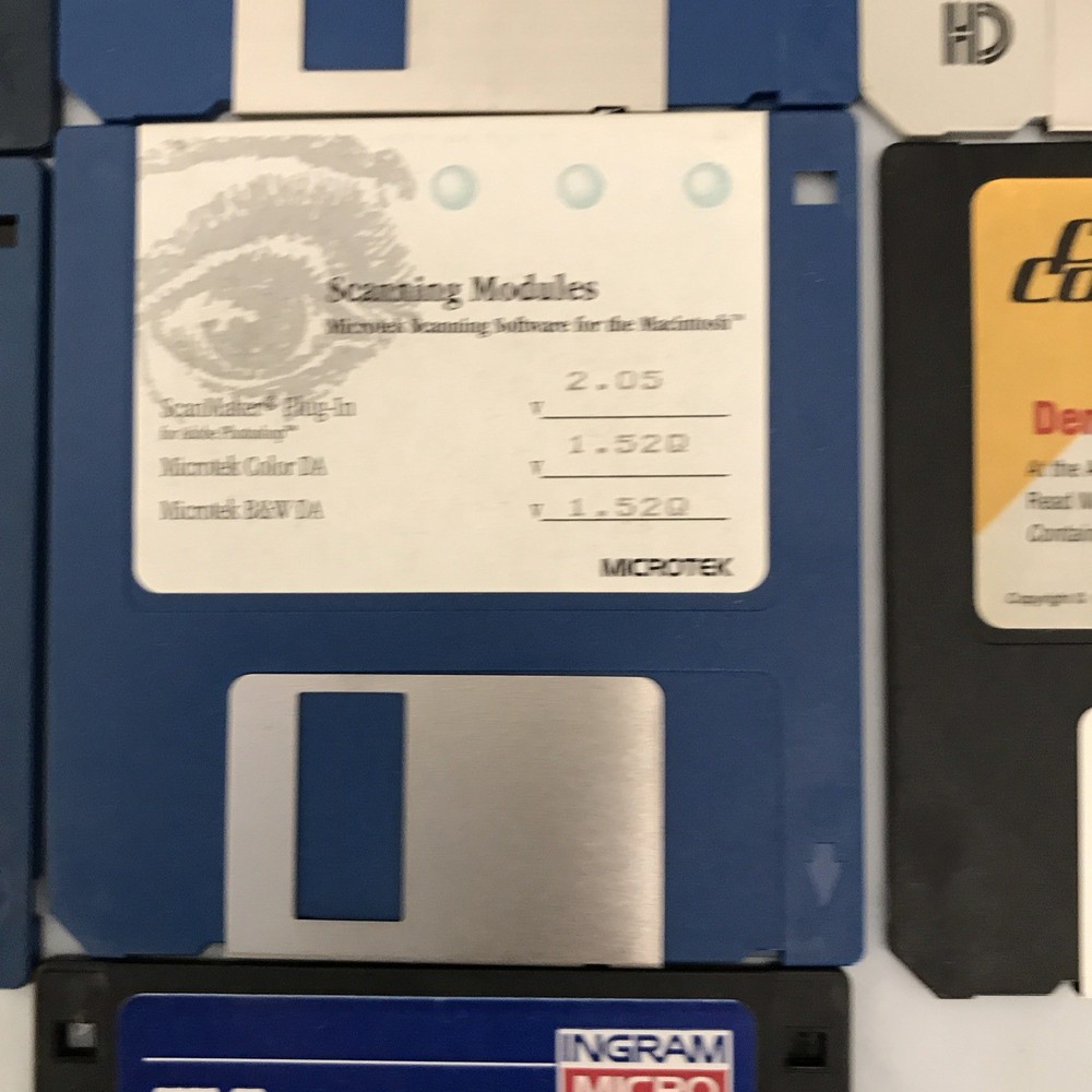 Lot Of Floppy Disks