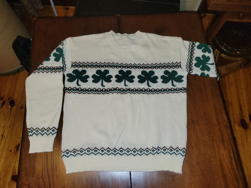 5xl Irish Shamrock Sweater