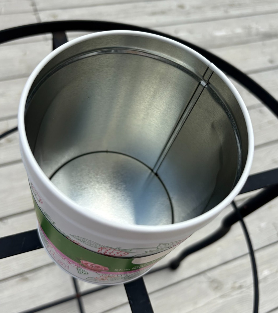 Kate Spade x Target Raspberry Rose Tin Canister – Empty, Decorative Storage