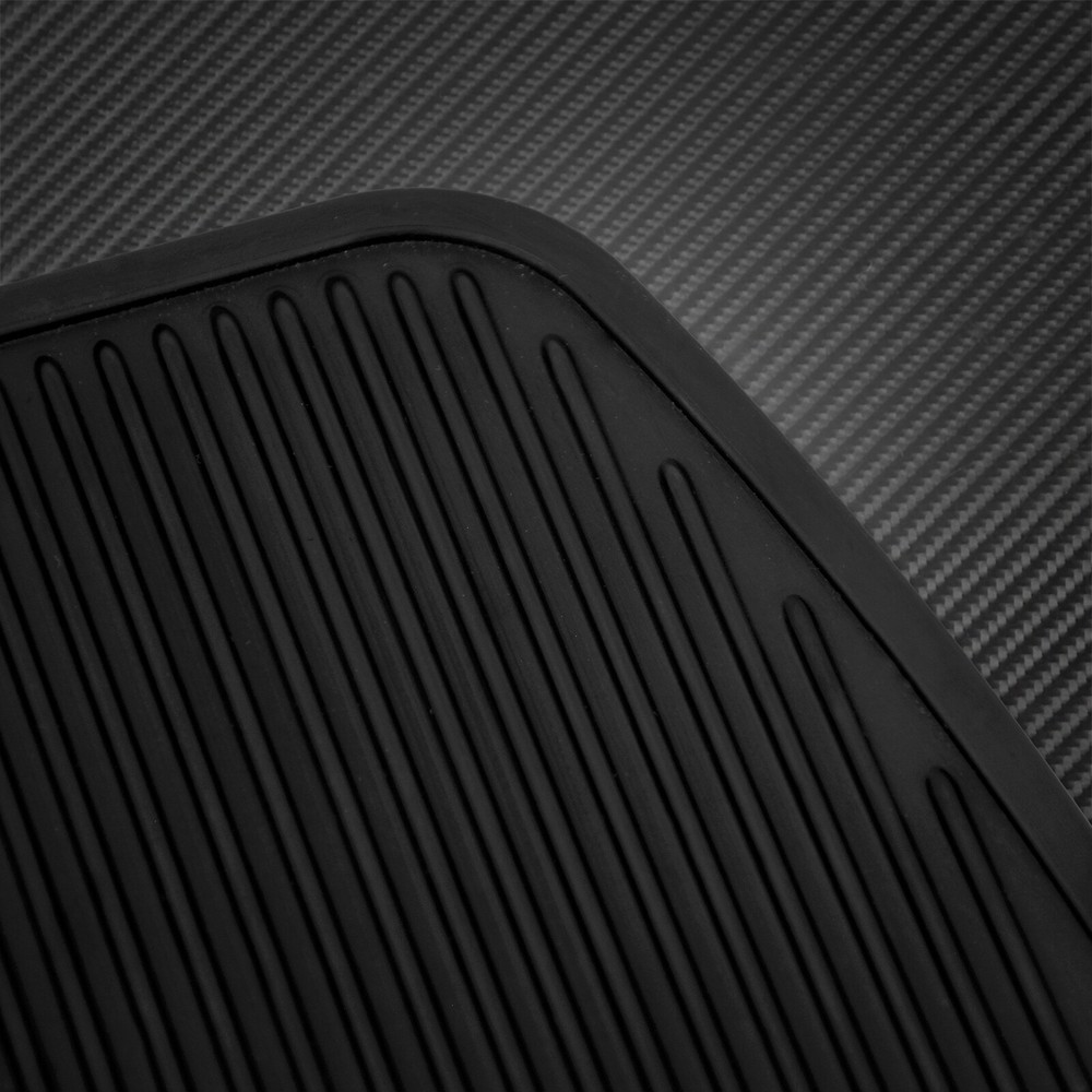 Front Floorboard Rubber Replacement Pad Insert Fit For Harley Touring Softail