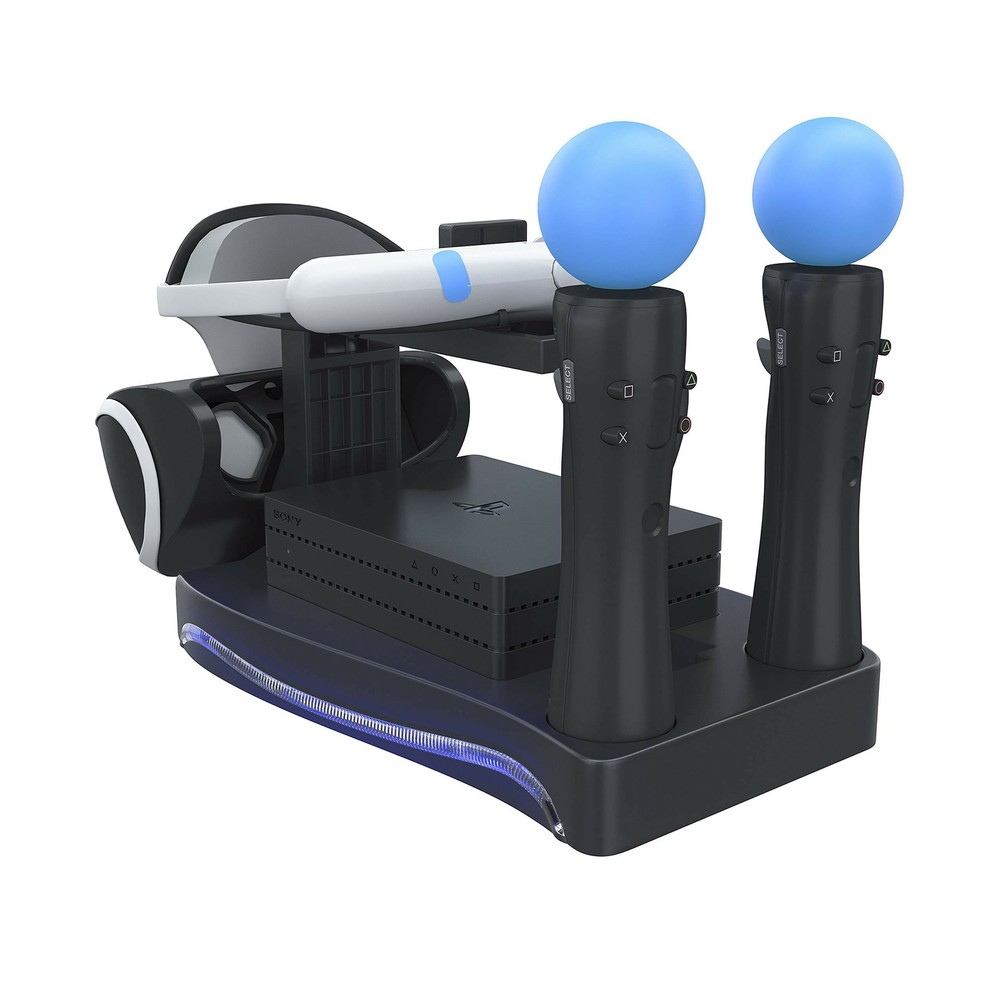 Skywin PSVR Stand - Charge, Showcase, and Display your PS4 VR Headset and Pro...