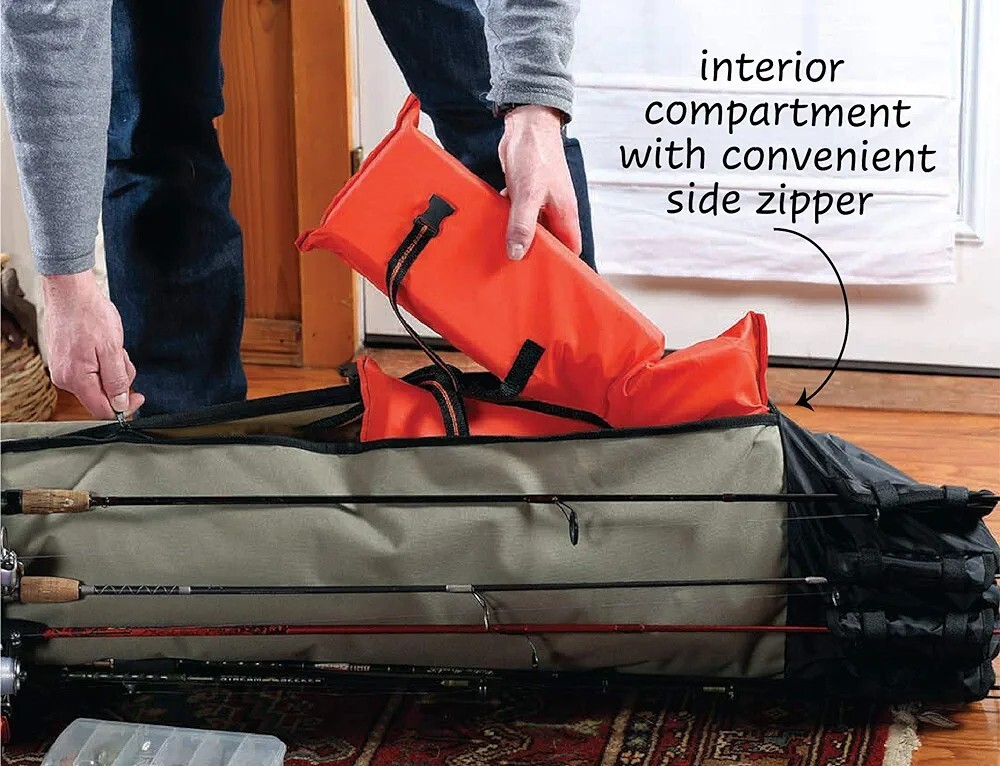 Fishing Rod Case Organizer, 48.5" x 13.5"