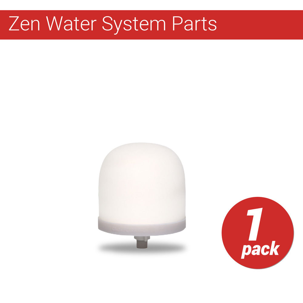 Zen Water System Replacement Ceramic Dome Water Filter 0.5 to 1 micron