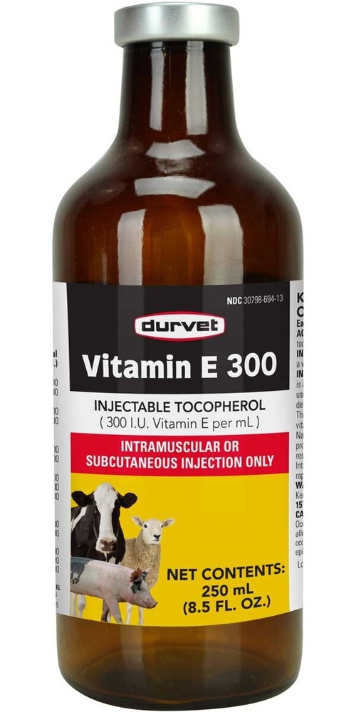Vitamin E 300 Tocopherol for animal use 250ml