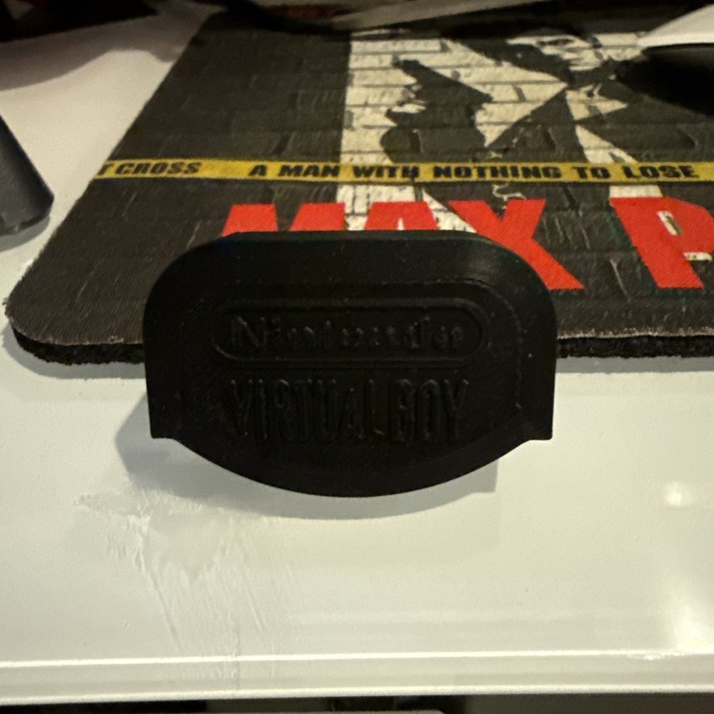Replacement Stand Medallion Nintendo Virtual Boy- 3D Printed