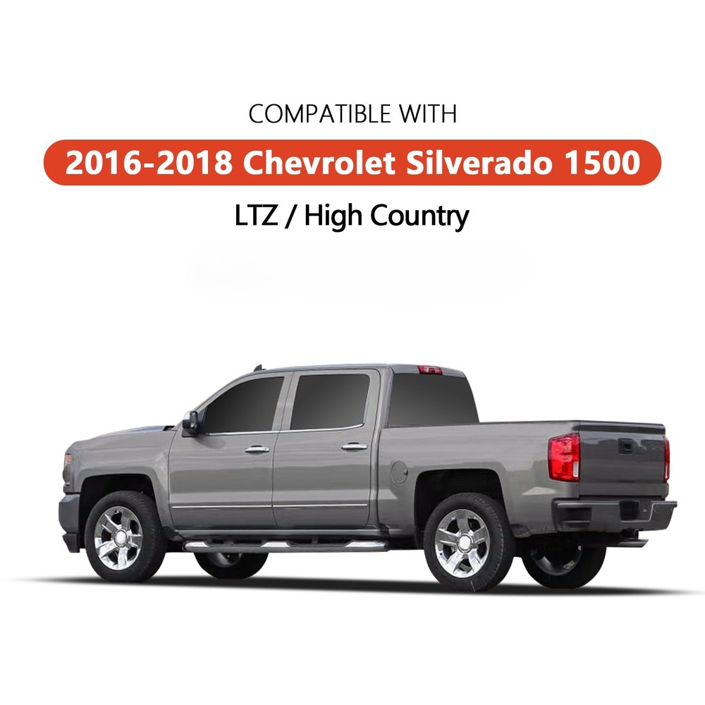 For 2016-2018 Chevy Silverado 1500 High Country/ LTZ LED Tail Light Left+Right