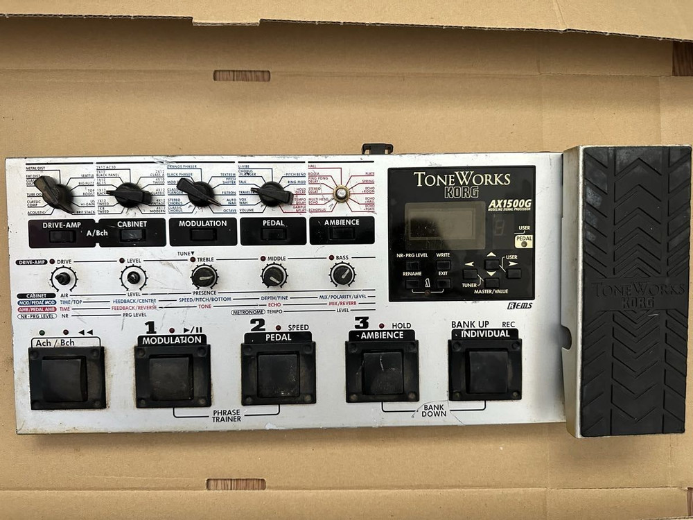 KORG TONEWORKS AX1500G Multi Effects Pedal