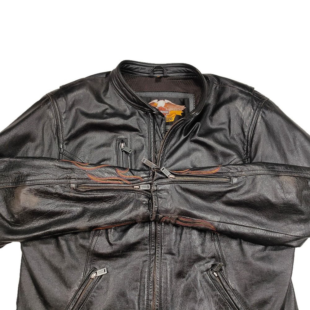 Harley Davidson Leather Jacket, Women’s L size