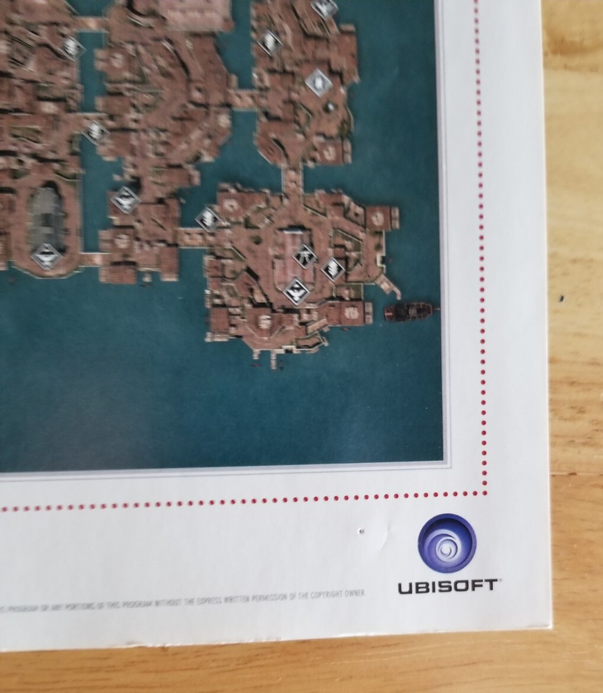 Assassin's Creed II Strategy guide, With Map (Pre-owned)