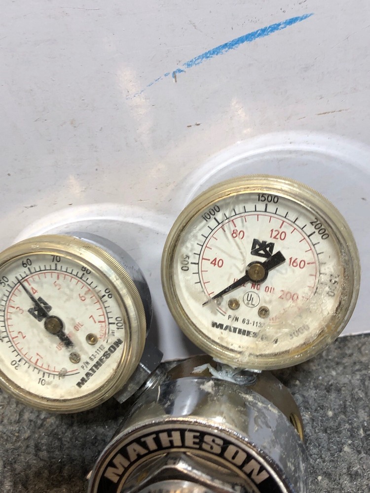 Used Matheson 3320 Single-Stage Regulator