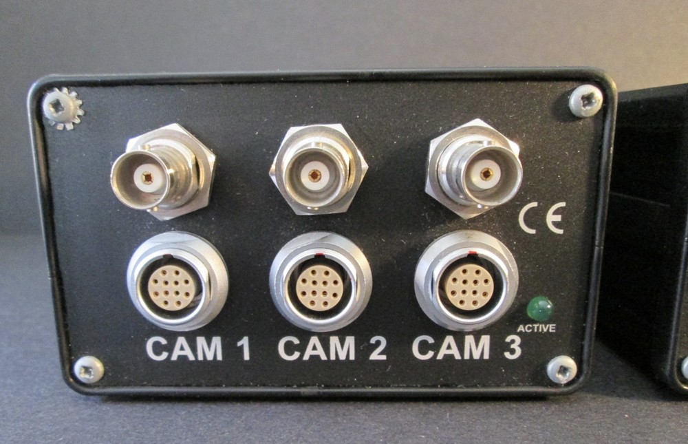 Two (2) OXFORD METRICS MOTION CAPTURE 3 Camera Interface Units Great Condition