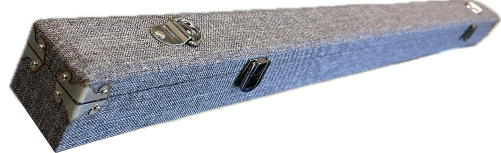 SKY Wood Bow Case Gray for Two(2) Violin/Viola Bow Strong (Oxidized)