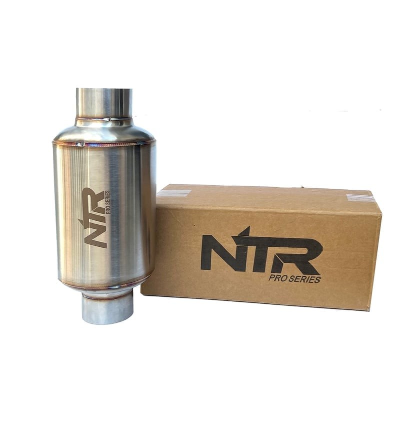 2.5" Netami NTR Pro Race Straight Through Muffler