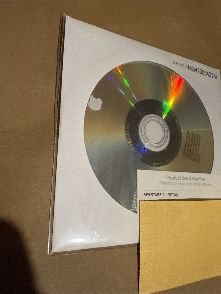 Apple Aperture 2.1 For Mac Photo Editing Software Retail