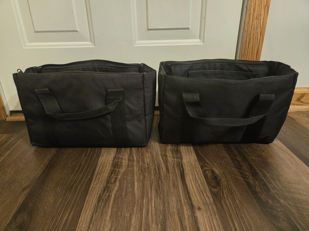 Pair of Gun Shooting Range Bags - Easy Access
