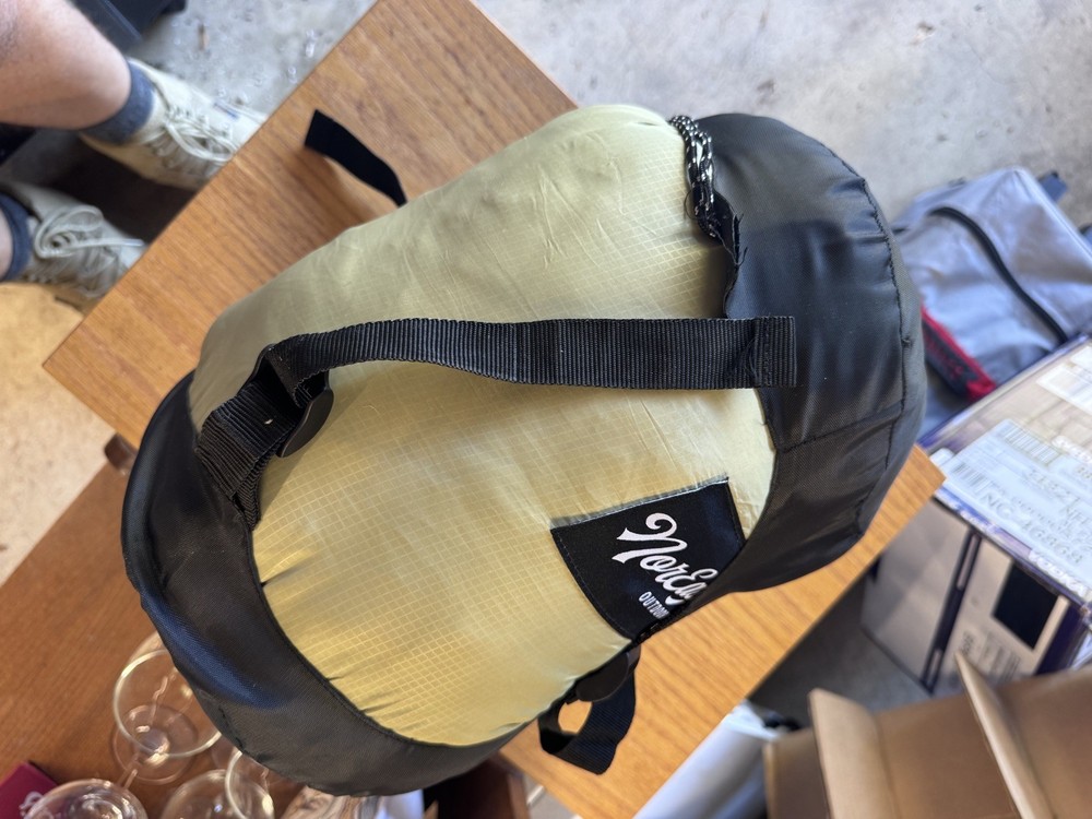 NorEast Outdoors Sleeping Bag Basecamp, Envelope/290T Ripstop/32F