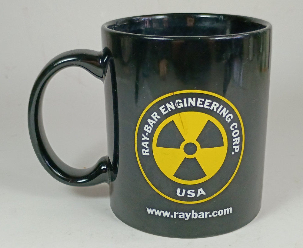 Ray-Bar Engineering Corp. USA, Radiation Shielding, Coffee Mug.