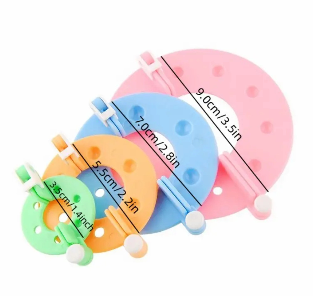 Plastic Pompom Maker