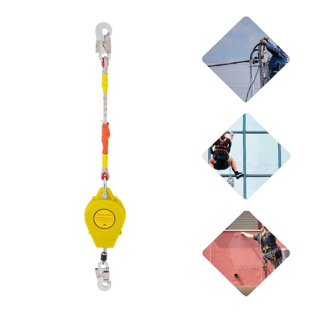 Self Retracting Lifeline 23 ft Fall Arrester Fall Protection Fall Arrestor Tool