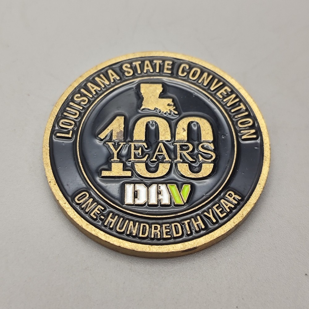 Years 100 Dav Challenge Coin