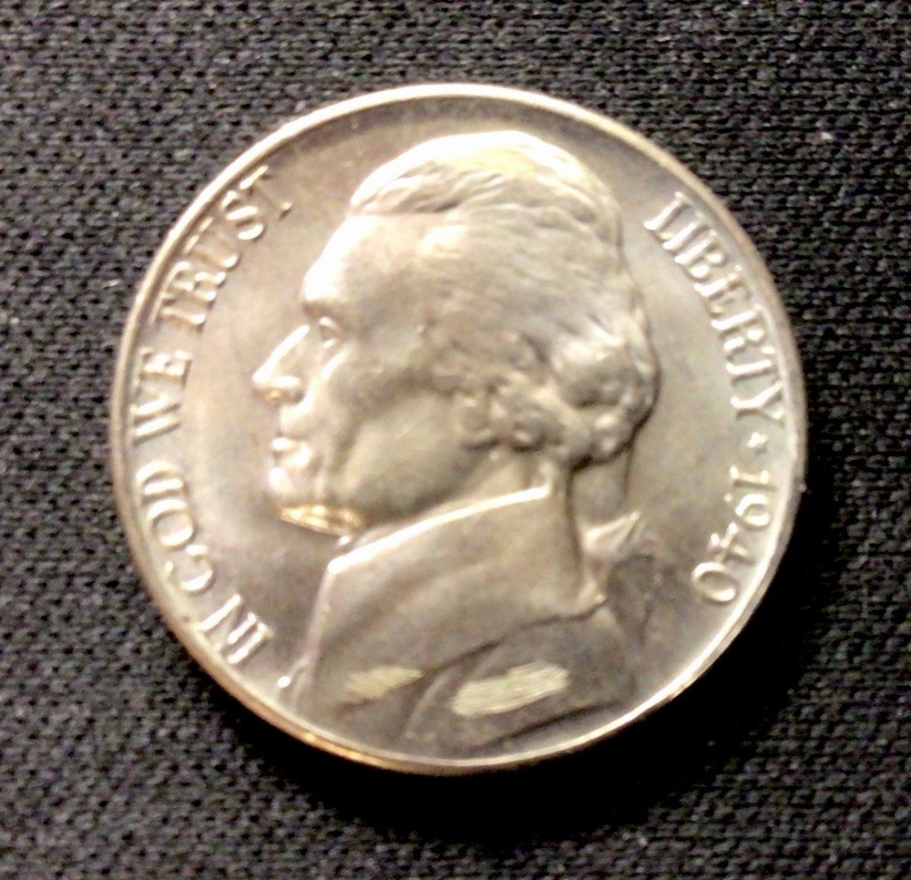 1940 Jefferson Nickel UNC! ENN Coins