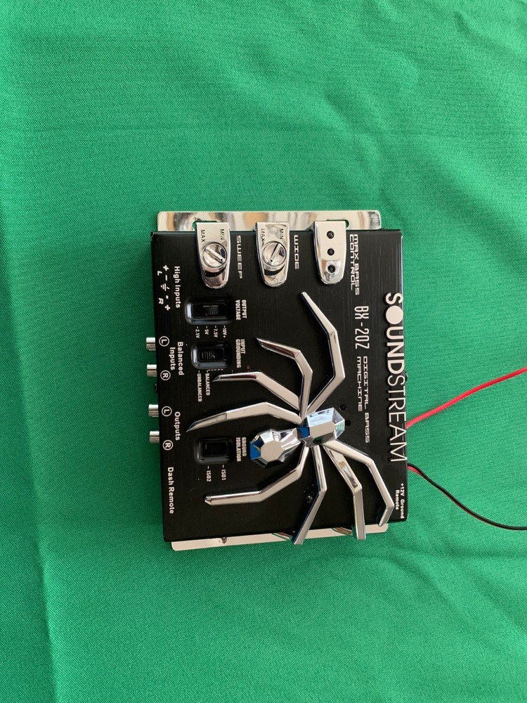 Soundstream BX20Z Digital Bass Reconstruction Processor - Black/Silver