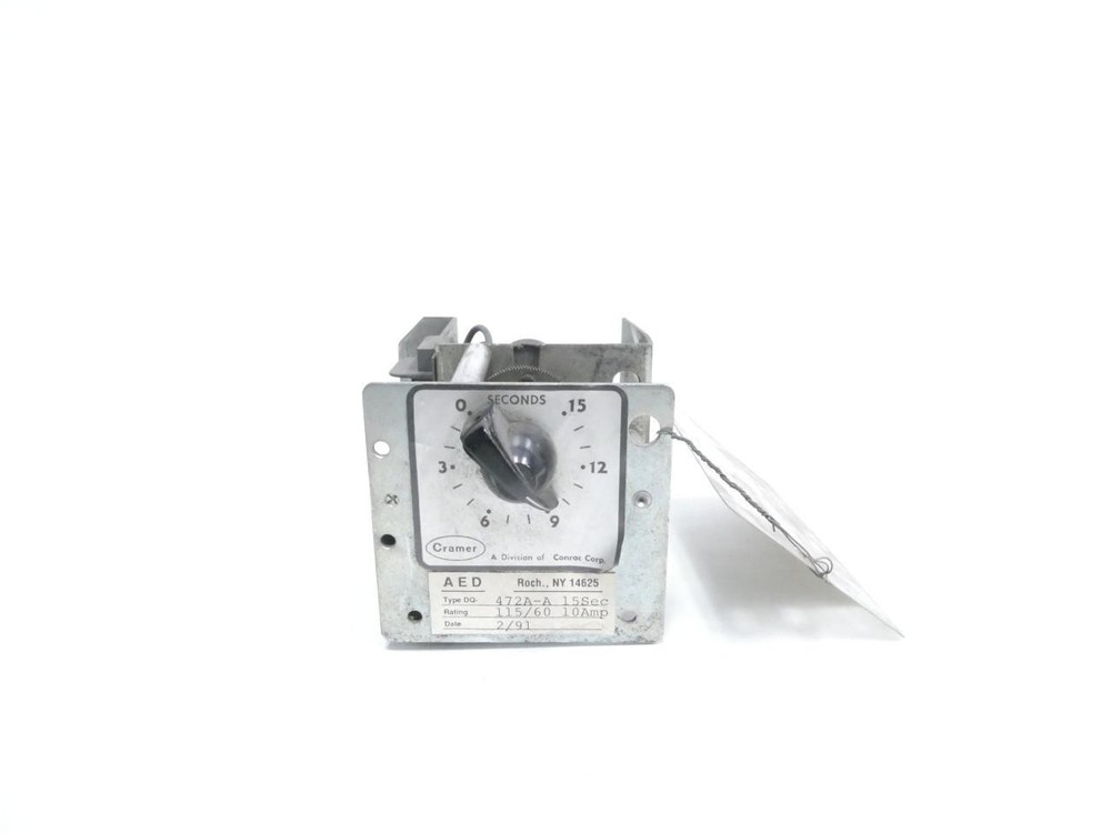 Cramer 472A-A 0-15sec Timer 115v-ac