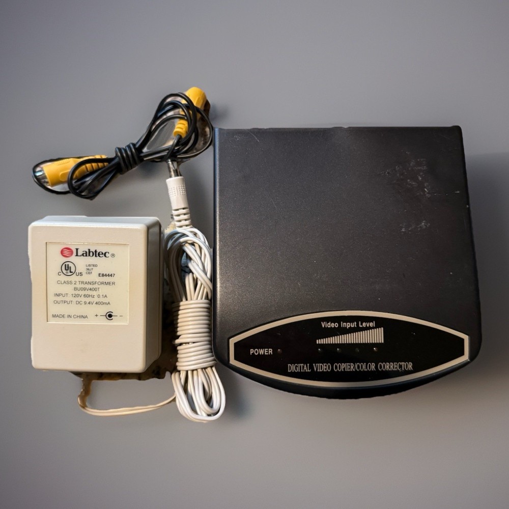 Labtec Video Color Copier/Corrector With Power Supply