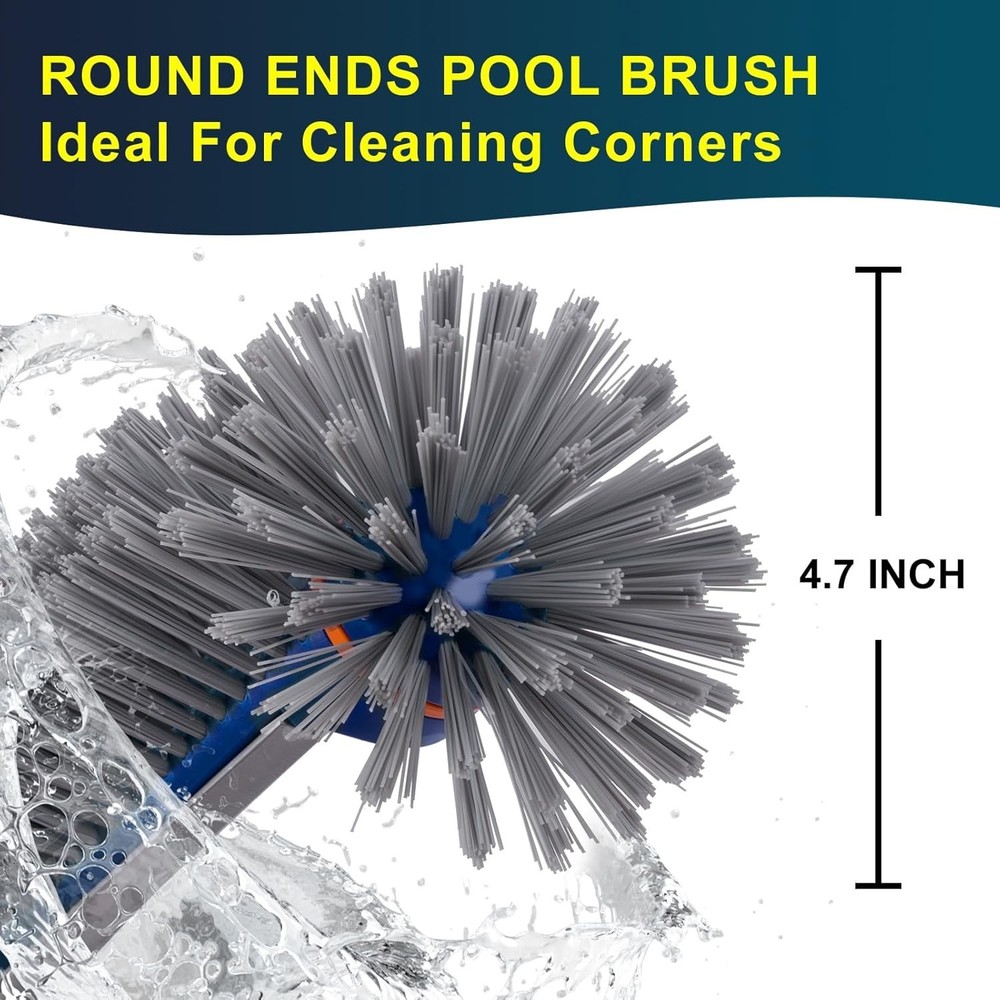 360° Pool Brush Head - Inground/Above Ground