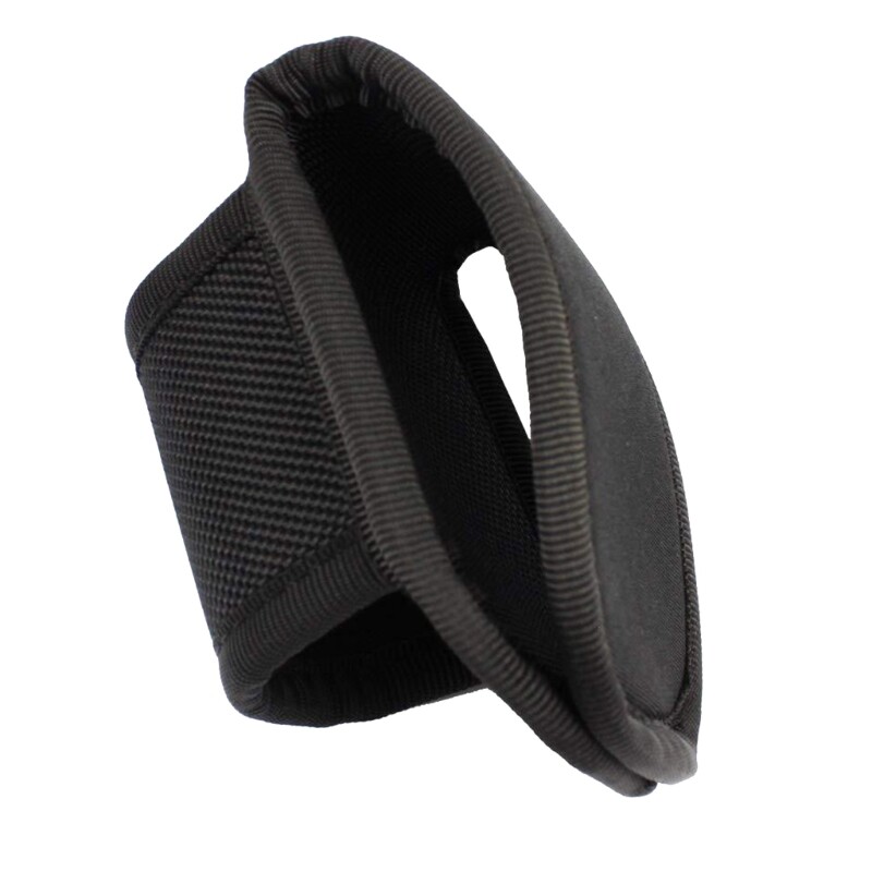 Open Top Compact Light Holders, Duty Belt Nylon Weave Flashlight Pouch Holster