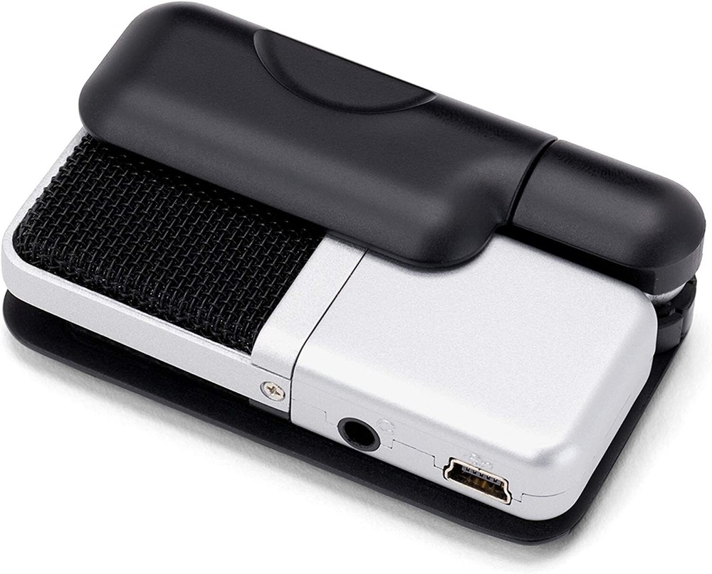 Samson Go Mic Portable USB Condenser Microphone for Mac and PC Computers Silver