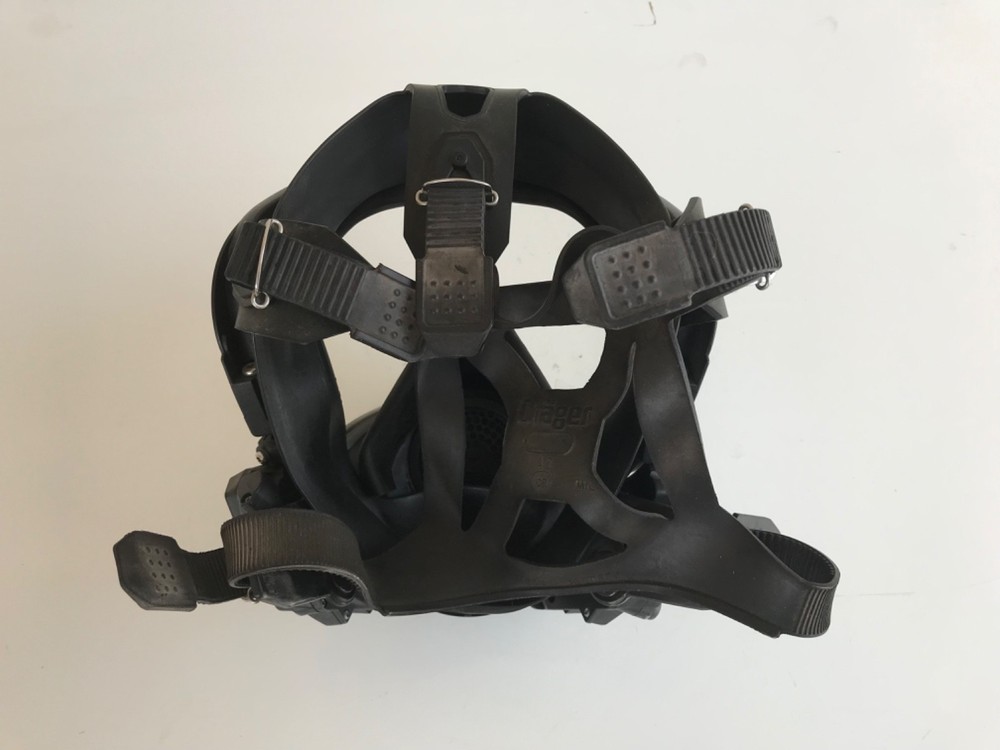 Drager FPS7000 sentinel 4500psi SCBA pack frame Mask Medium with FPS-Com-Plus