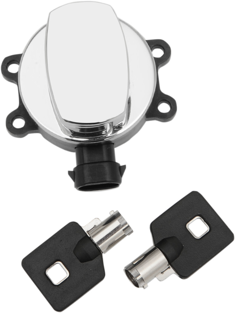 Drag Specialties Side Hinge Ignition Switch Chrome E21-0214